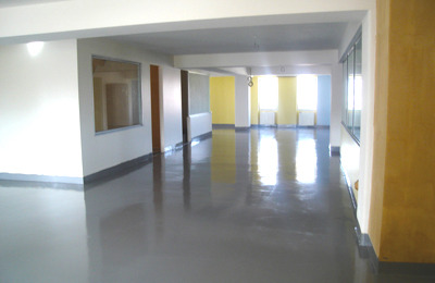 Self-Leveling Floor Coating of Hippokrates Hospital in Athens Greece