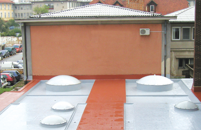 Στεγανοποίηση επίπεδης οροφής στο Πανεπιστήμιο της Λιουμπλιάνα / Σλοβενία